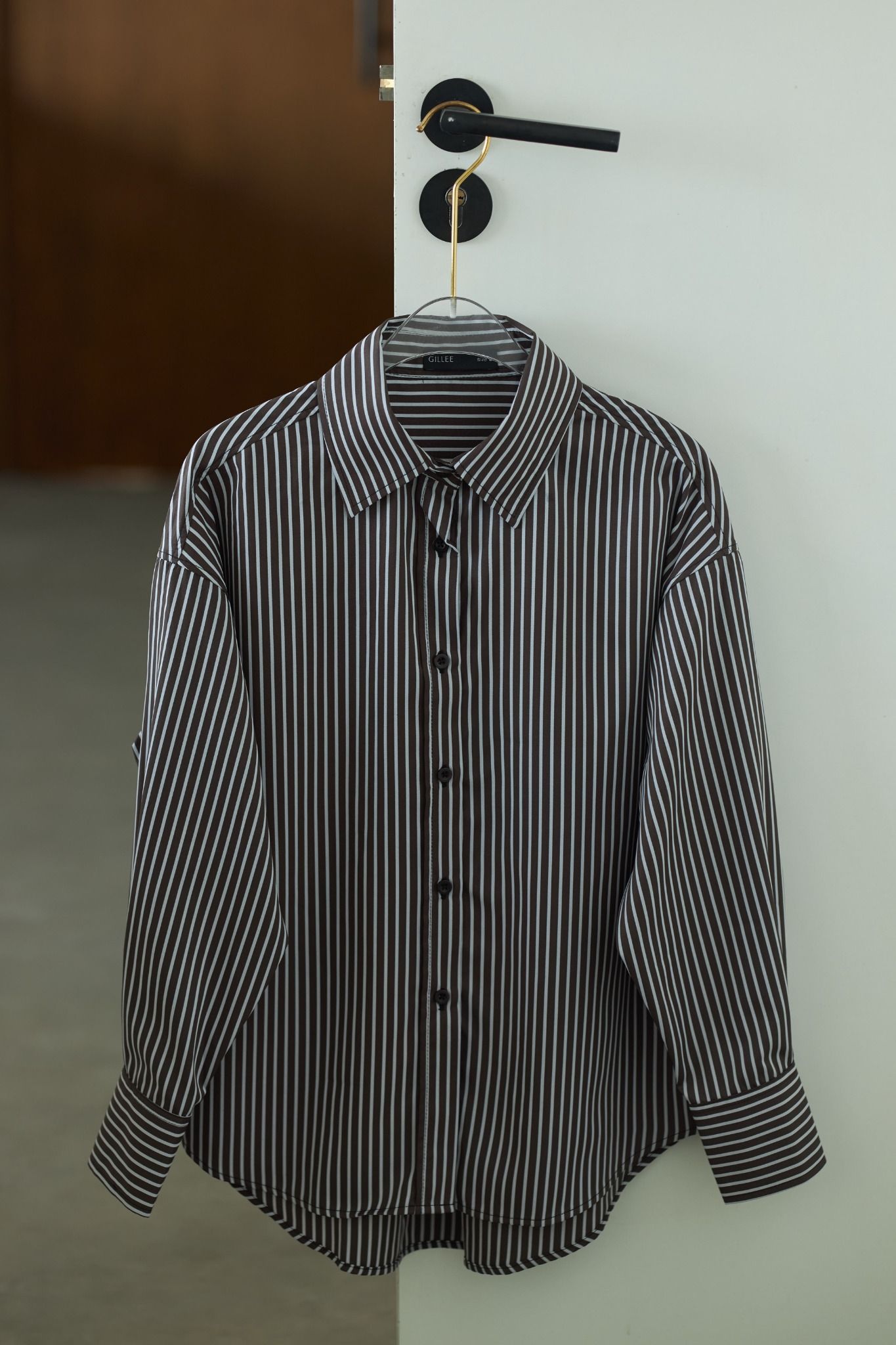Áo Sơ Mi Sọc Oversize FAS294