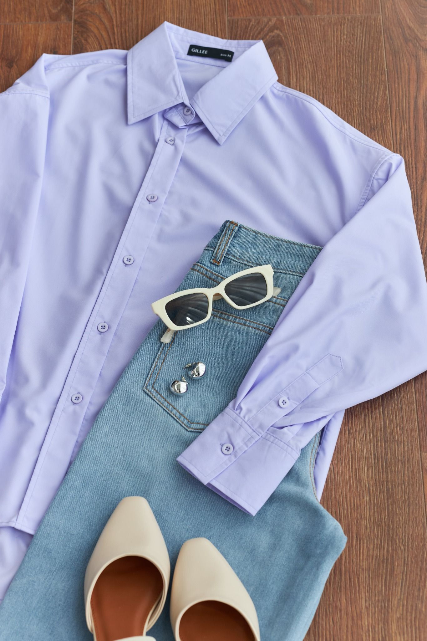 Áo Sơ Mi Trơn Oversize FAS293