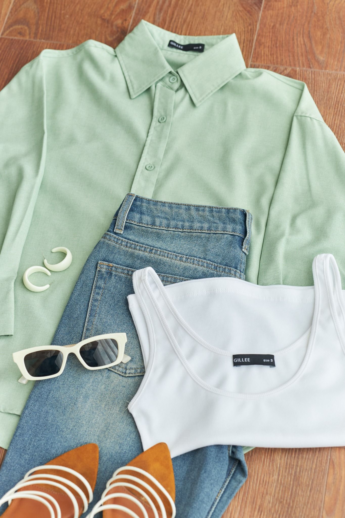 Áo Sơ Mi Trơn Oversize FAS333