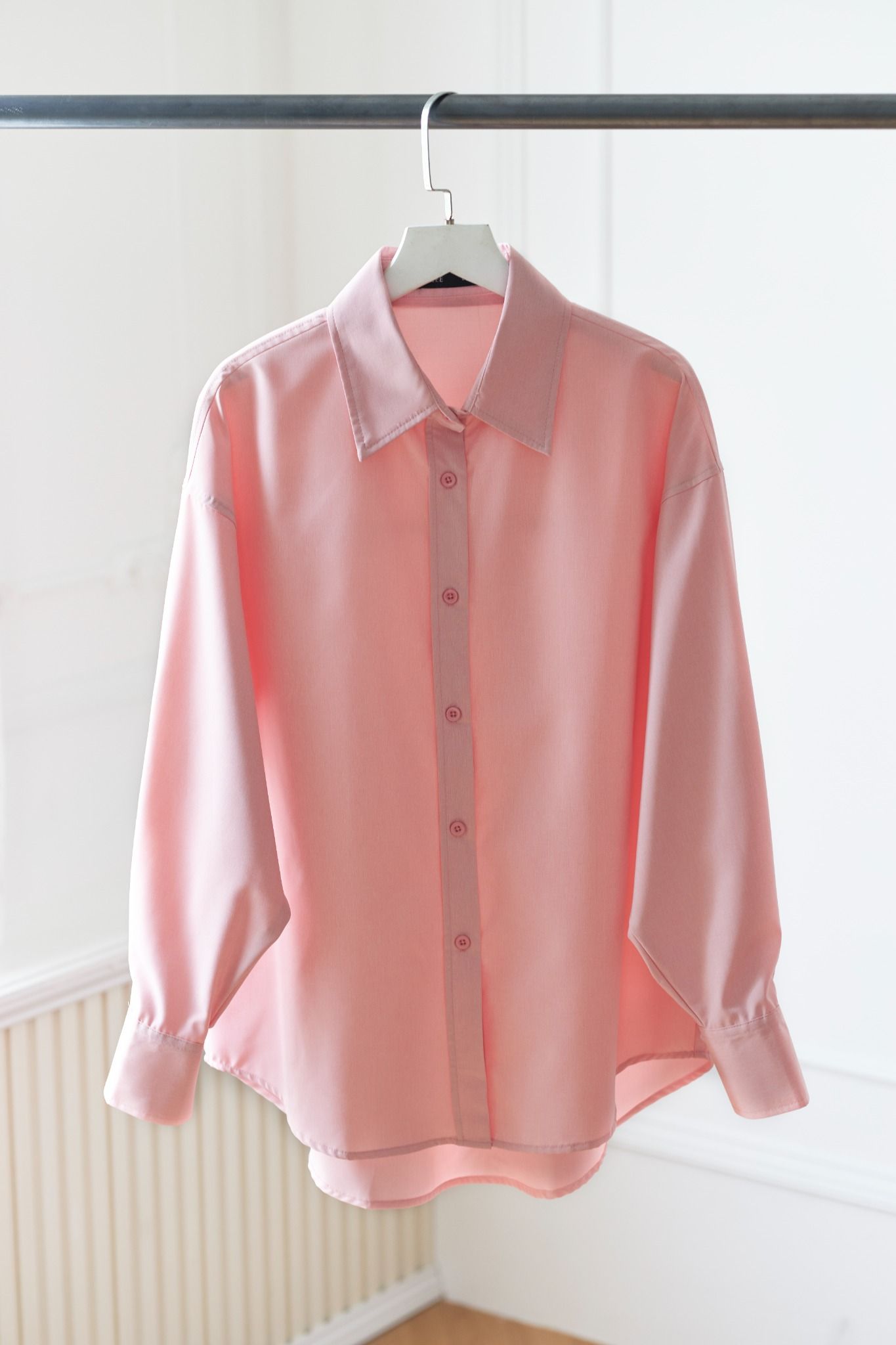 Áo Sơ Mi Trơn Oversize FAS333