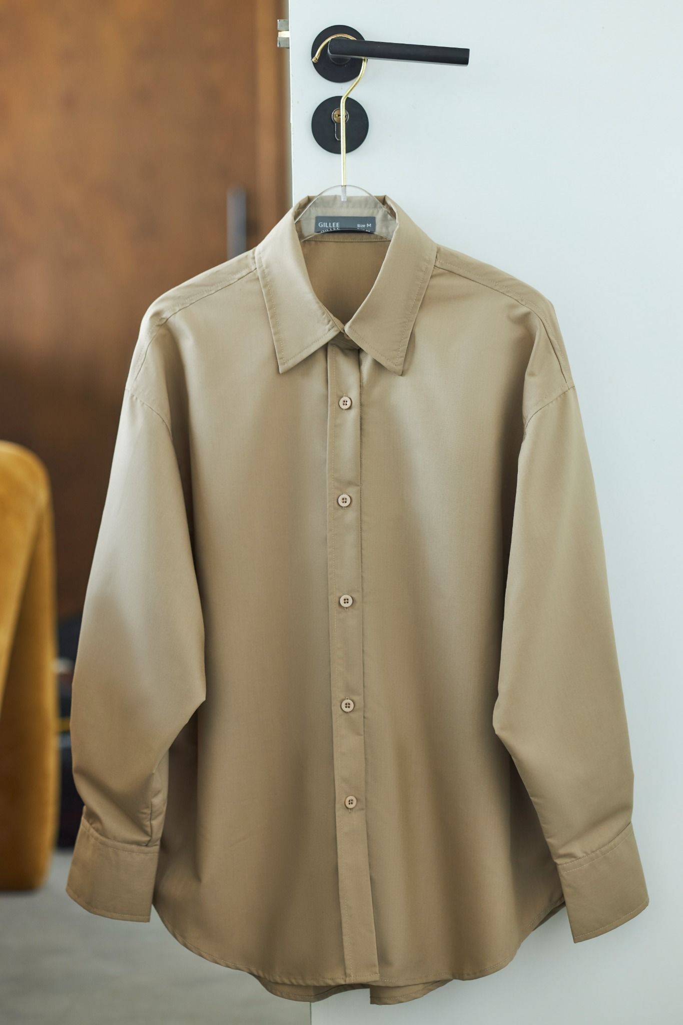 Áo Sơ Mi Trơn Oversize FAS329