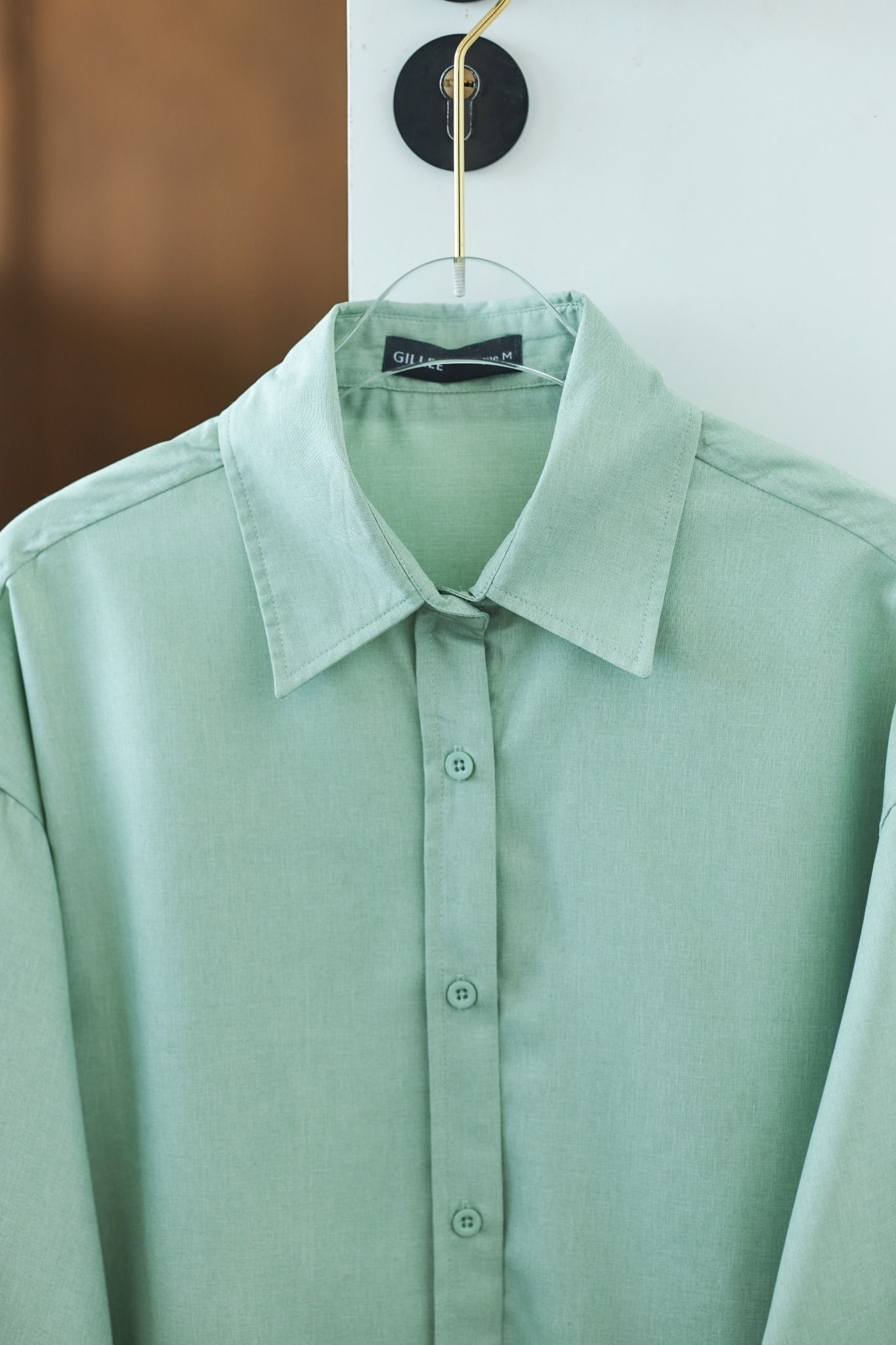 Áo Sơ Mi Trơn Oversize FAS333