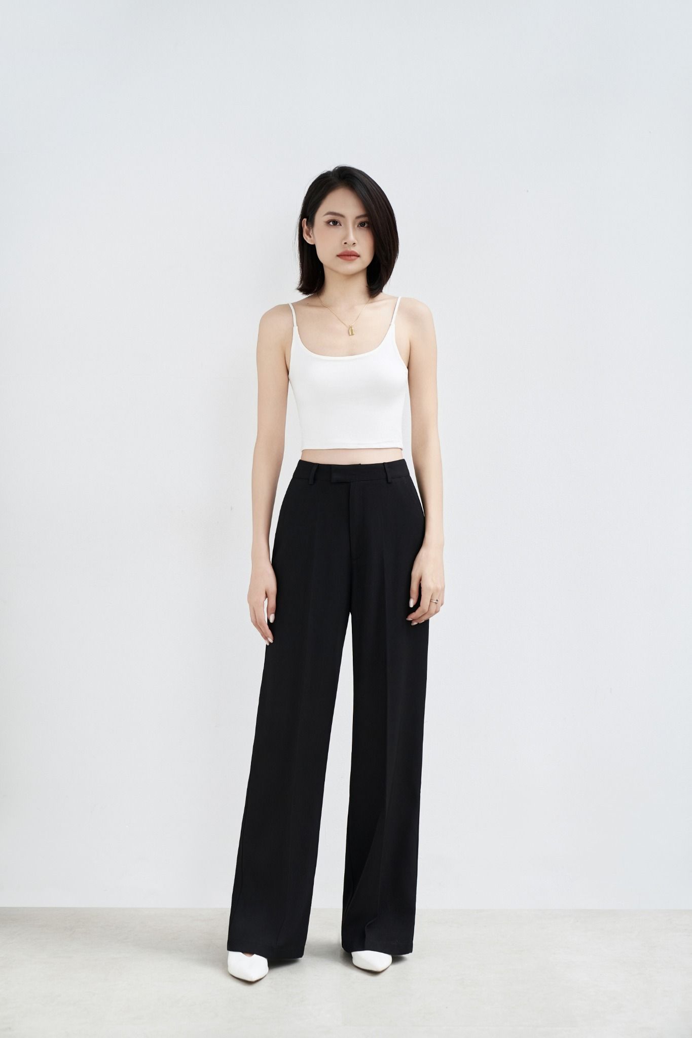 Quần Ống Rộng Trơn FQR036