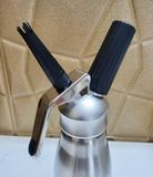 Bình Xịt Kem Inox KAYSER 1 Lít ( Bình và đầu Inox) - HÀNG NHẬP KHẨU CHÍNH HÃNG