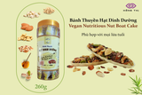 Bánh Thuyền Hạt Dinh Dưỡng – Vegan Nutritious Nut Boat Cake