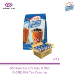  Bột Kem Trà Sữa hiệu D ONE - D ONE  Milk Tea Creamer 12Kg 