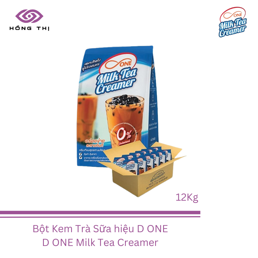  Bột Kem Trà Sữa hiệu D ONE - D ONE  Milk Tea Creamer 12Kg 