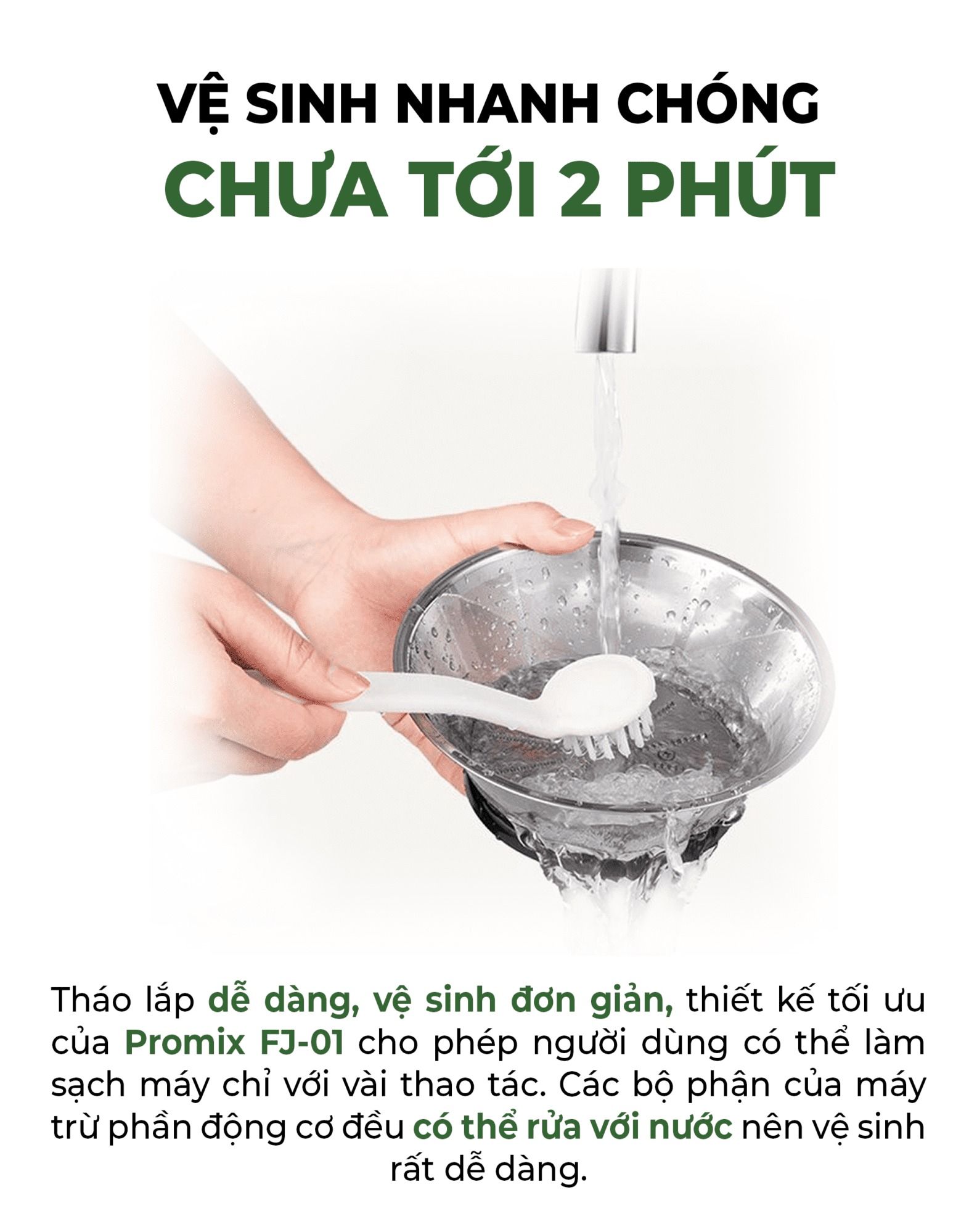  Máy ép nhanh trái cây PROMIX FJ-01 - Nhập Khẩu Chính Hãng 