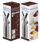 Bình Xịt Kem Inox KAYSER 1 Lít ( Bình và đầu Inox) - HÀNG NHẬP KHẨU CHÍNH HÃNG