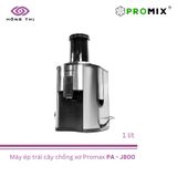 Máy ép trái cây chống xơ PROMAX PA - J800 - Nhập Khẩu Chính Hãng