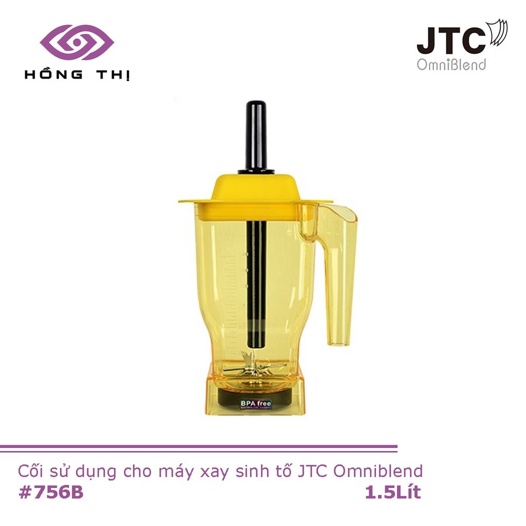  Cối máy xay sinh tố công nghiệp 1.5 Lít hiệu JTC OmniBlend  mã hàng #756B - HÀNG NHẬP KHẨU CHÍNH HÃNG 