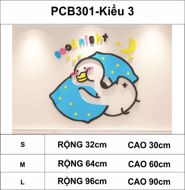 Tranh mica EPeBen dán tường nổi 3d hình vịt, ngỗng, decor trang trí phòng tắm, nhà tắm, khu vui chơi, công viên nước