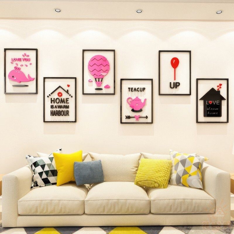 Tranh mica EPeBen dán tường nổi 3d hình Khung Tranh Nhiều Chủ Đề decor trang trí Phòng ngủ, Phòng khách, Nhà cửa