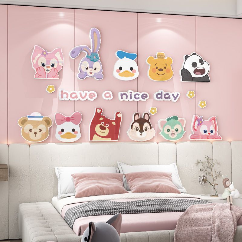 Tranh Fomex EPeBen dán tường nổi 3d Hình Thế giới động vật decor trang trí Phòng cho bé, Phòng ngủ, Mẫu giáo