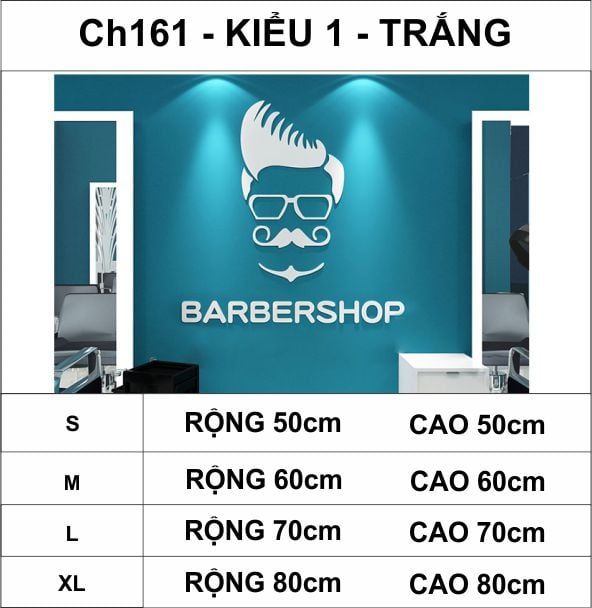 Tranh mica EPeBen dán tường nổi 3d hình tóc nam décor hair shop barber shop trang trí tường tiệm tóc, salon, spa làm đẹp