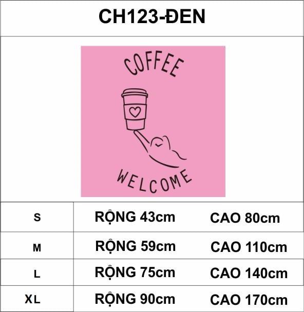 Tranh mica EPeBen dán tường nổi 3d hình welcome coffee, bông hồng decor trang trí quán cafe, trà sữa, quán ăn, nhà hàng