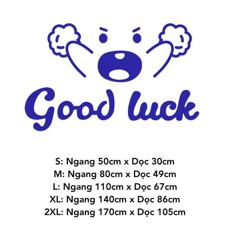 Tranh mica EPeBen dán tường nổi 3d hình sticker icon Smile Sunnyday Good luck trang trí Quán Cafe, Cửa Hàng Làm Bánh