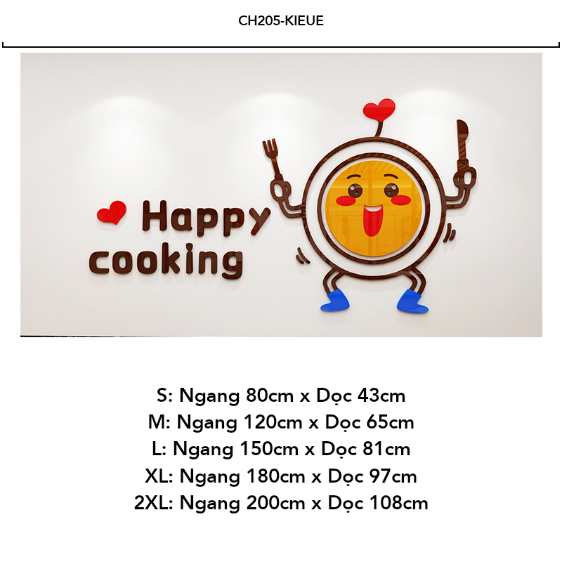 Tranh mica EPeBen dán tường nổi 3d Hình chế biến món ăn decor trang trí Phòng bếp, Phòng ăn, Cửa hàng, Phòng cho bé