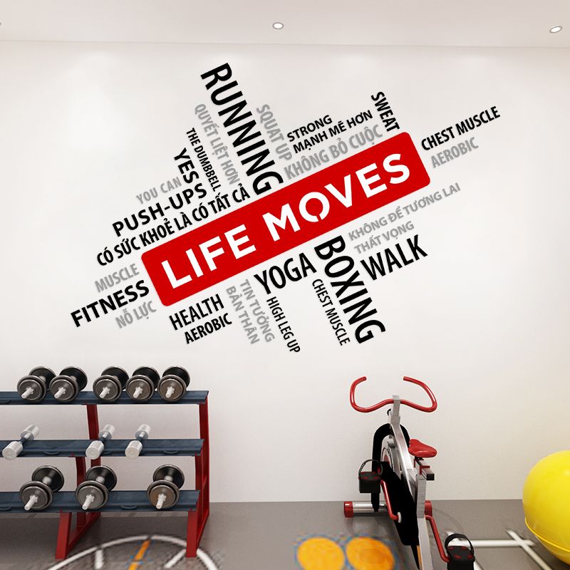Tranh mica EPeBen dán tường nổi 3d Life Move trang trí Phòng cho bé, Phòng khách