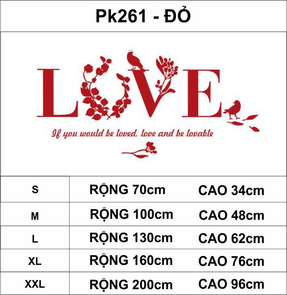 Tranh mica EPeBen dán tường nổi 3d hình chữ LOVE decor trang trí tường nhà, phòng khách, phòng ngủ