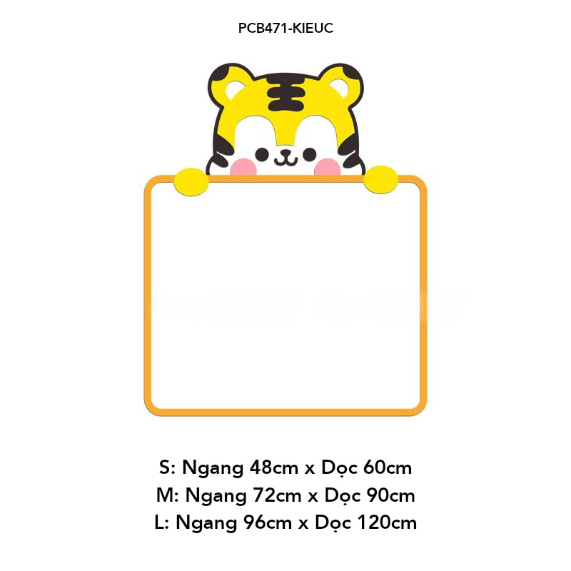 Tranh mica EPeBen dán tường nổi 3d Khung Bảng hình muôn loài vật decor trang trí Phòng ngủ cho bé, Lớp Mẫu giáo, Mầm non
