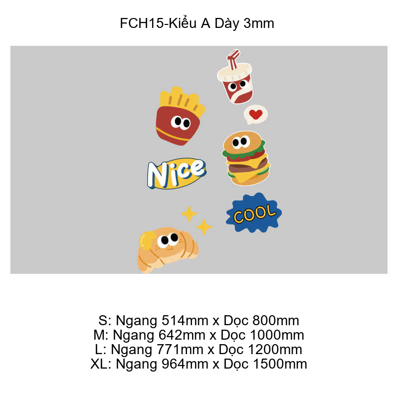 Tranh Fomex EPeBen dán tường nổi 3d Thức Ăn Nhanh trang trí Phòng Ăn ,Cửa Hàng,Nhà Hàng