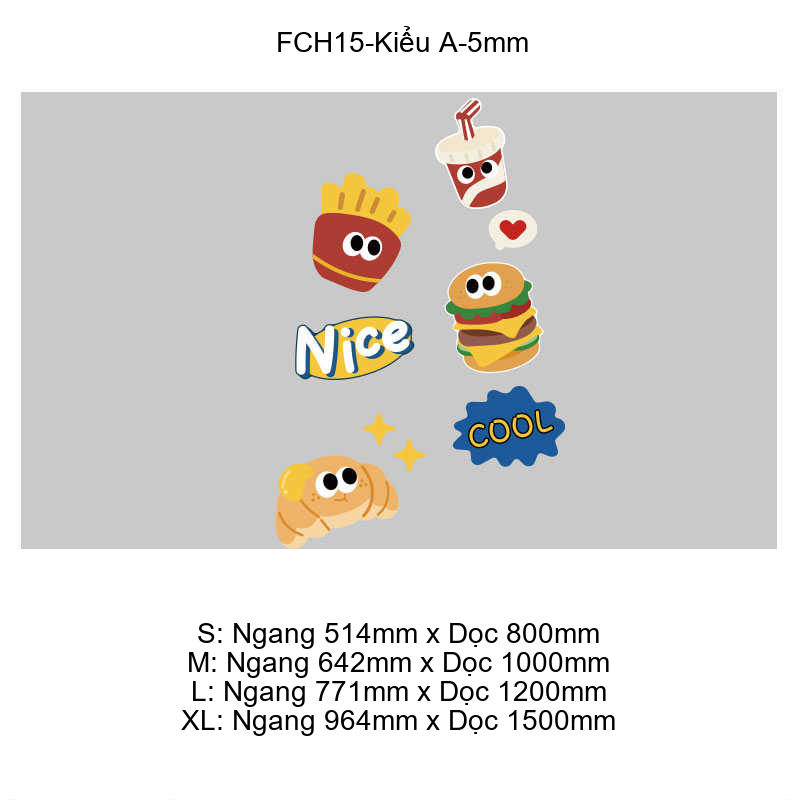 Tranh Fomex EPeBen dán tường nổi 3d Thức Ăn Nhanh trang trí Phòng Ăn ,Cửa Hàng,Nhà Hàng