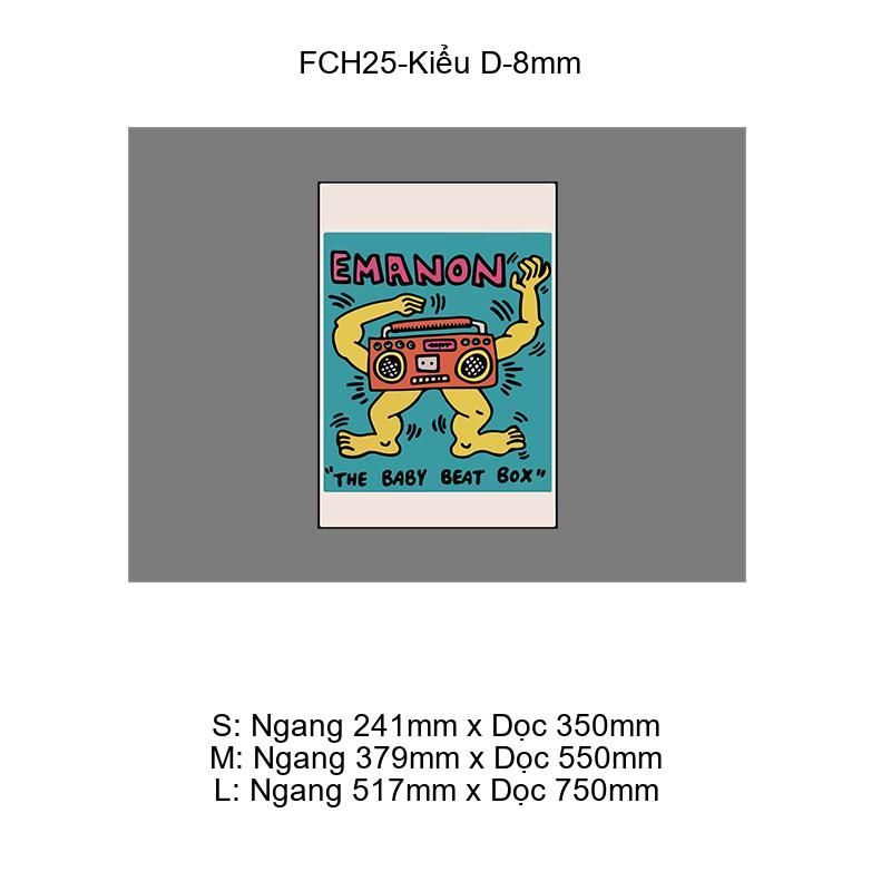 Tranh Fomex EPeBen dán tường nổi 3d Bức họa Nghịch Ngợm trang trí Phòng Ăn,Nhà Hàng,Quán Nhậu