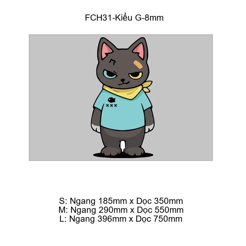 Tranh Fomex EPeBen dán tường nổi 3d Mèo Đáng iu trang trí Phòng Trà,Nhà Hàng,Quán Nước