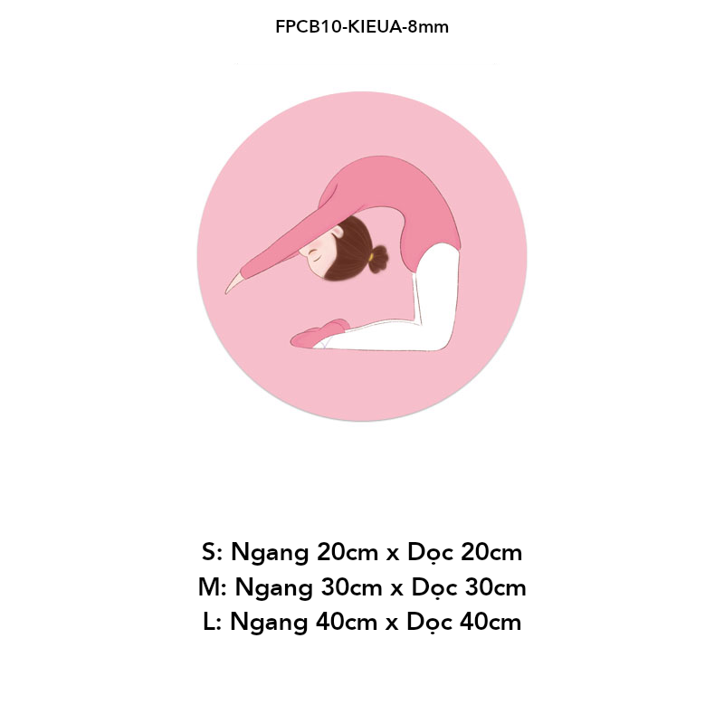 Tranh Fomex EPeBen dán tường nổi 3d Hình Cô Gái Tập Yoga decor trang trí Phòng Thể Dục,Phòng Yoga,Phòng Gym