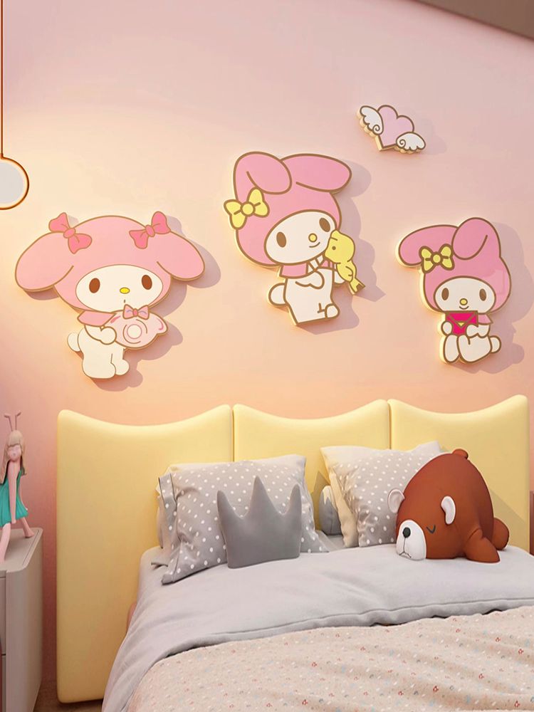 Tranh Fomex EPeBen dán tường nổi 3d công chúa Melody Trang Trí Phòng Trẻ Cho Bé, Mầm non, Mẫu Giáo,Phòng Ngủ