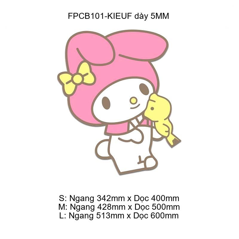 Tranh Fomex EPeBen dán tường nổi 3d công chúa Melody Trang Trí Phòng Trẻ Cho Bé, Mầm non, Mẫu Giáo,Phòng Ngủ