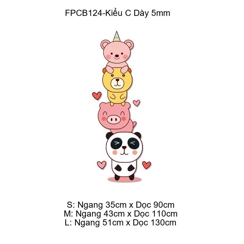 Tranh Fomex EPeBen dán tường nổi 3d Động Vật Vui Nhộn trang trí Phòng cho bé, Mẫu giáo