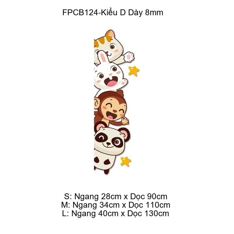 Tranh Fomex EPeBen dán tường nổi 3d Động Vật Vui Nhộn trang trí Phòng cho bé, Mẫu giáo