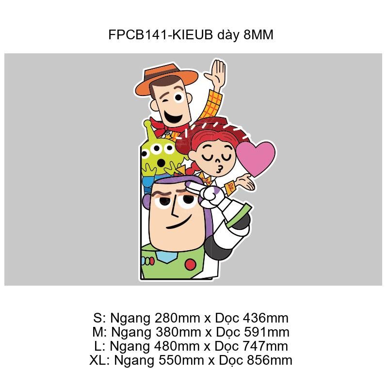 Tranh Fomex EPeBen dán tường nổi 3d Câu Chuyện Đồ Chơi trang trí Phòng cho bé, Phòng ngủ, Mẫu giáo