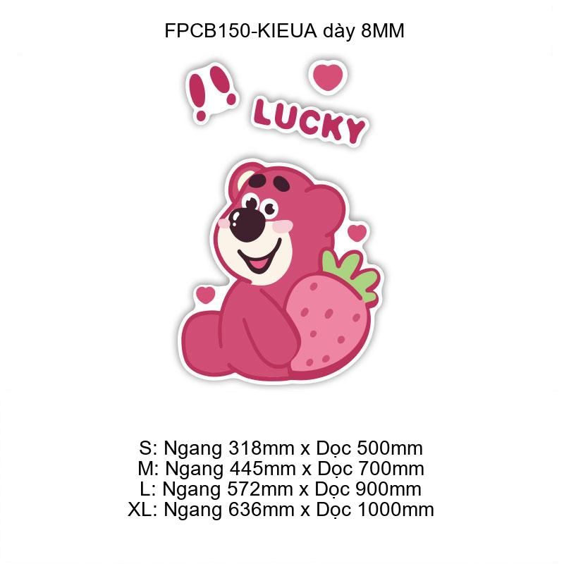 Tranh Fomex EPeBen dán tường nổi 3d Gấu LOTSO trang trí Phòng cho bé, Phòng ngủ, Mẫu giáo