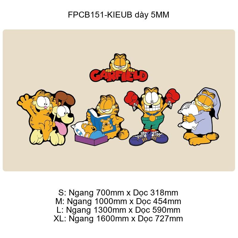 Tranh Fomex EPeBen dán tường nổi 3d Garfield trang trí Phòng cho bé, Phòng ngủ, Mẫu giáo