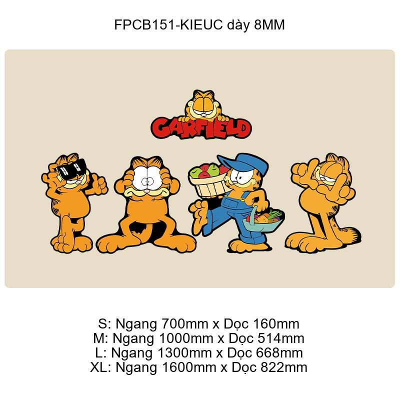 Tranh Fomex EPeBen dán tường nổi 3d Garfield trang trí Phòng cho bé, Phòng ngủ, Mẫu giáo