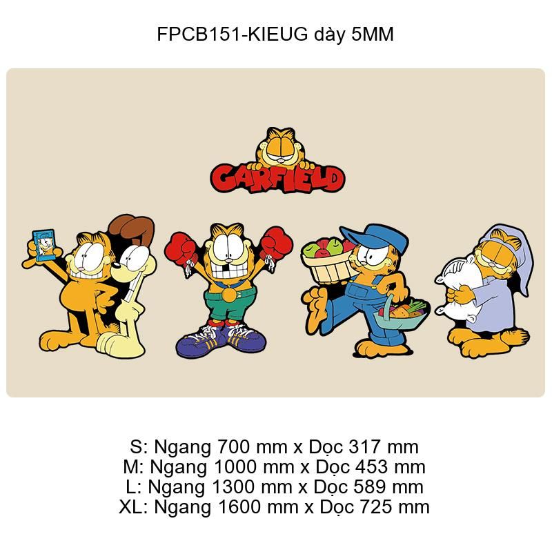 Tranh Fomex EPeBen dán tường nổi 3d Garfield trang trí Phòng cho bé, Phòng ngủ, Mẫu giáo