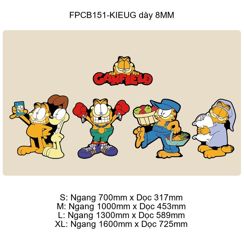 Tranh Fomex EPeBen dán tường nổi 3d Garfield trang trí Phòng cho bé, Phòng ngủ, Mẫu giáo