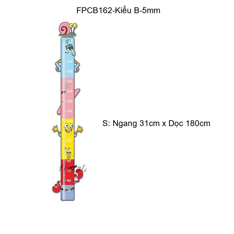 Tranh Fomex EPeBen dán tường nổi 3d Thước Đo Chiều Cao trang trí Phòng cho bé, Phòng ngủ, Mẫu giáo