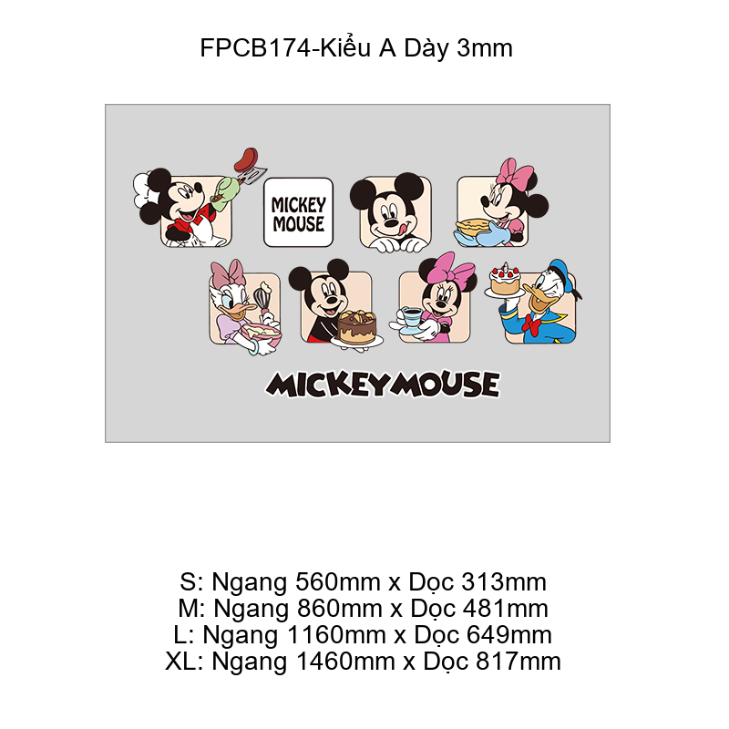 Tranh Fomex EPeBen dán tường nổi 3d Mickey Vịt Donald trang trí Phòng cho bé, Phòng ngủ, Mẫu giáo