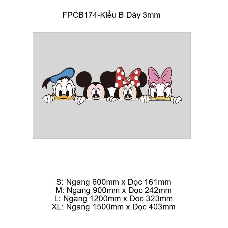 Tranh Fomex EPeBen dán tường nổi 3d Mickey Vịt Donald trang trí Phòng cho bé, Phòng ngủ, Mẫu giáo