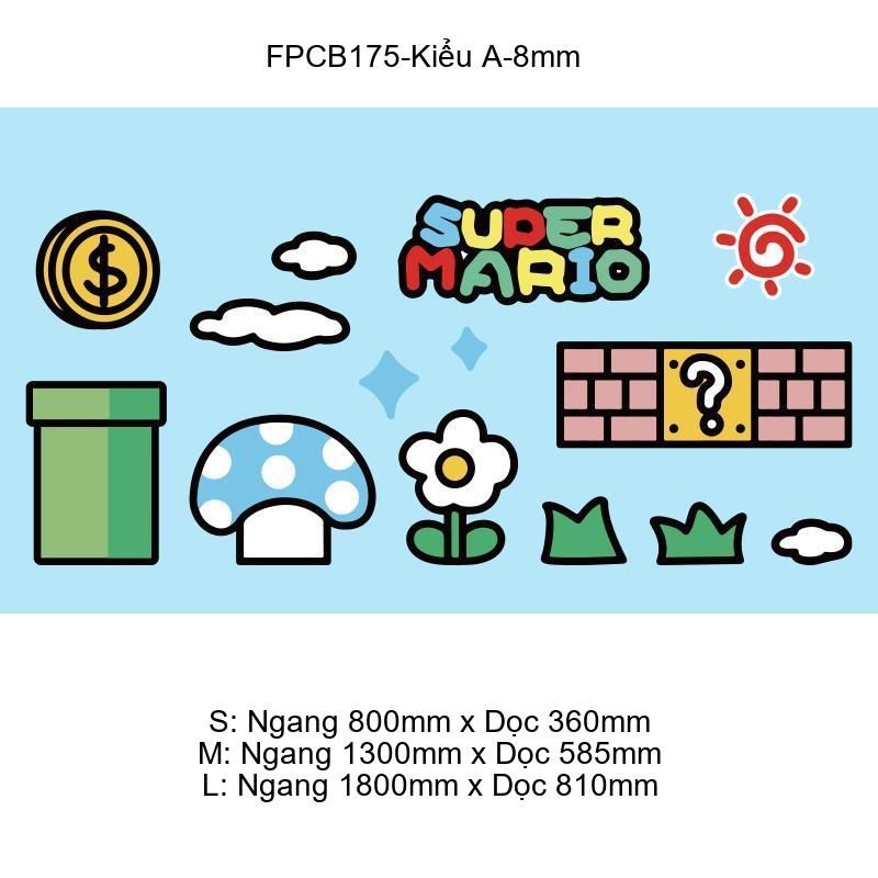 Tranh Fomex EPeBen dán tường nổi 3d Mario trang trí Phòng cho bé, Phòng ngủ, Mẫu giáo,Phòng Bé Trai