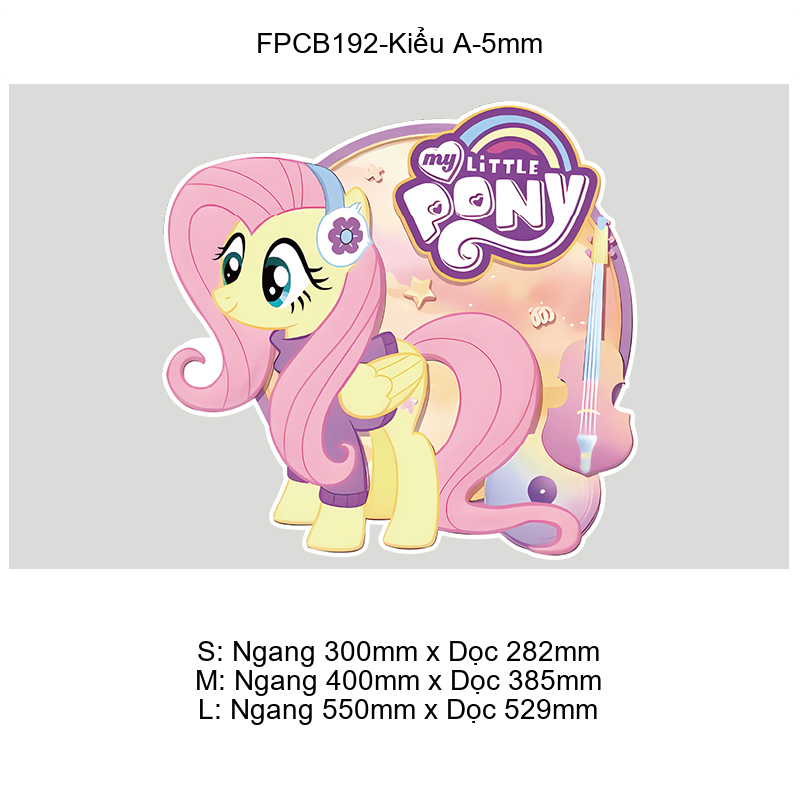 Tranh Fomex EPeBen dán tường nổi 3d Pony trang trí Phòng cho bé, Phòng ngủ, Mẫu giáo