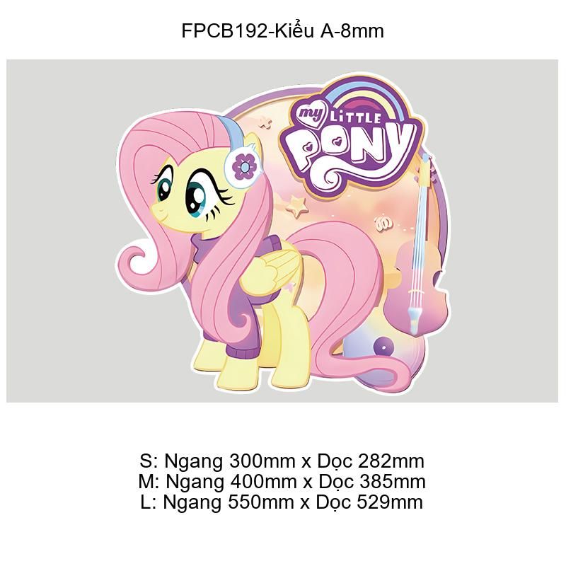 Tranh Fomex EPeBen dán tường nổi 3d Pony trang trí Phòng cho bé, Phòng ngủ, Mẫu giáo