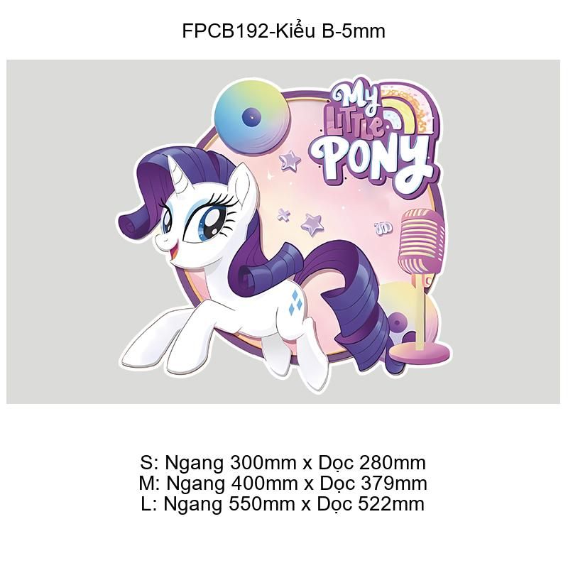 Tranh Fomex EPeBen dán tường nổi 3d Pony trang trí Phòng cho bé, Phòng ngủ, Mẫu giáo