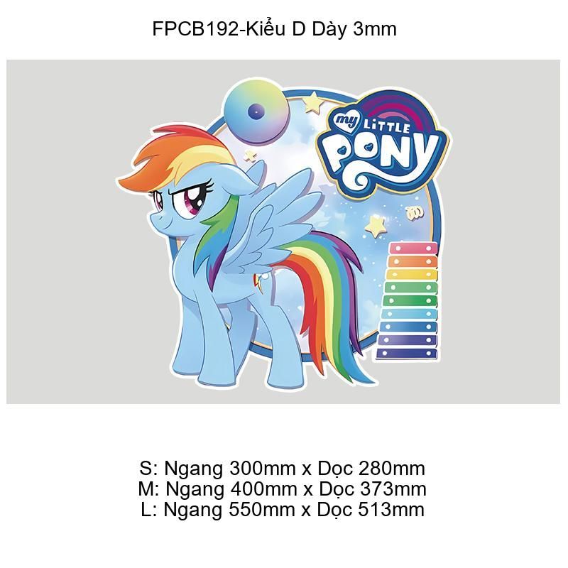 Tranh Fomex EPeBen dán tường nổi 3d Pony trang trí Phòng cho bé, Phòng ngủ, Mẫu giáo