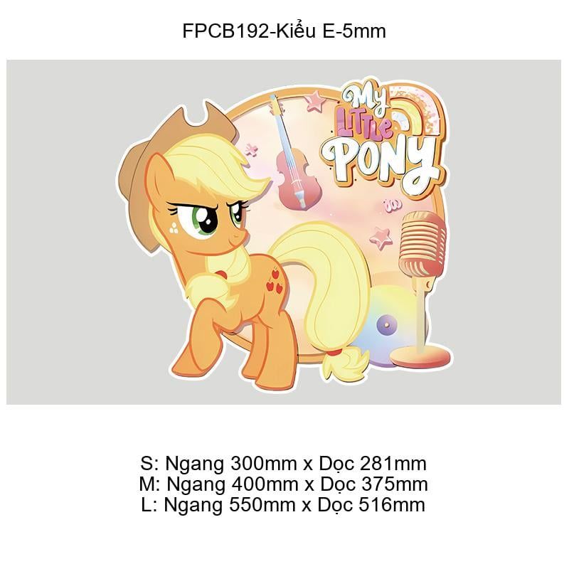 Tranh Fomex EPeBen dán tường nổi 3d Pony trang trí Phòng cho bé, Phòng ngủ, Mẫu giáo