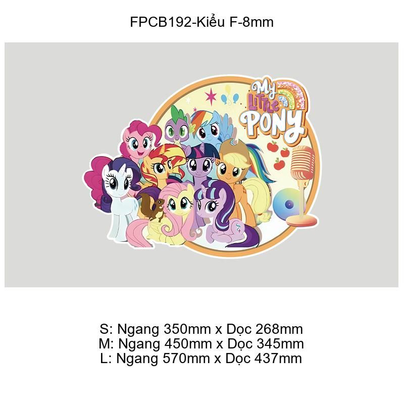 Tranh Fomex EPeBen dán tường nổi 3d Pony trang trí Phòng cho bé, Phòng ngủ, Mẫu giáo